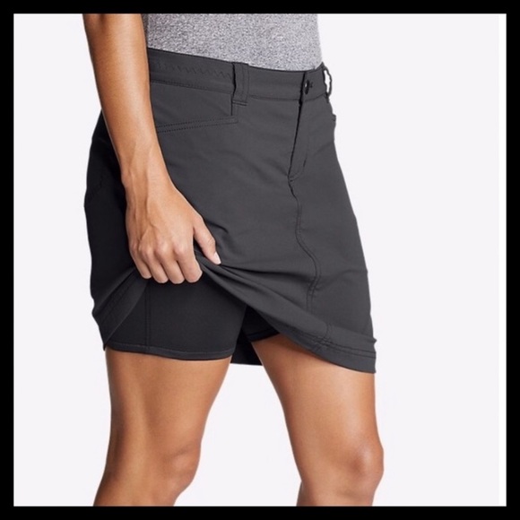 Eddie Bauer Blue Women's Adventurer Skort, Size 10 - Picture 2 of 7